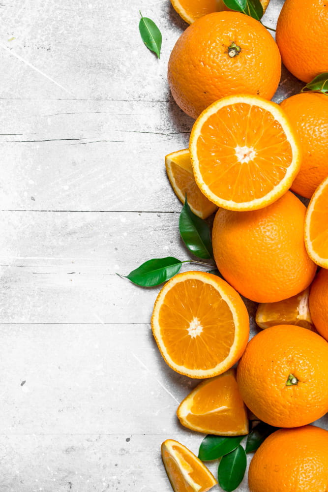 organic oranges